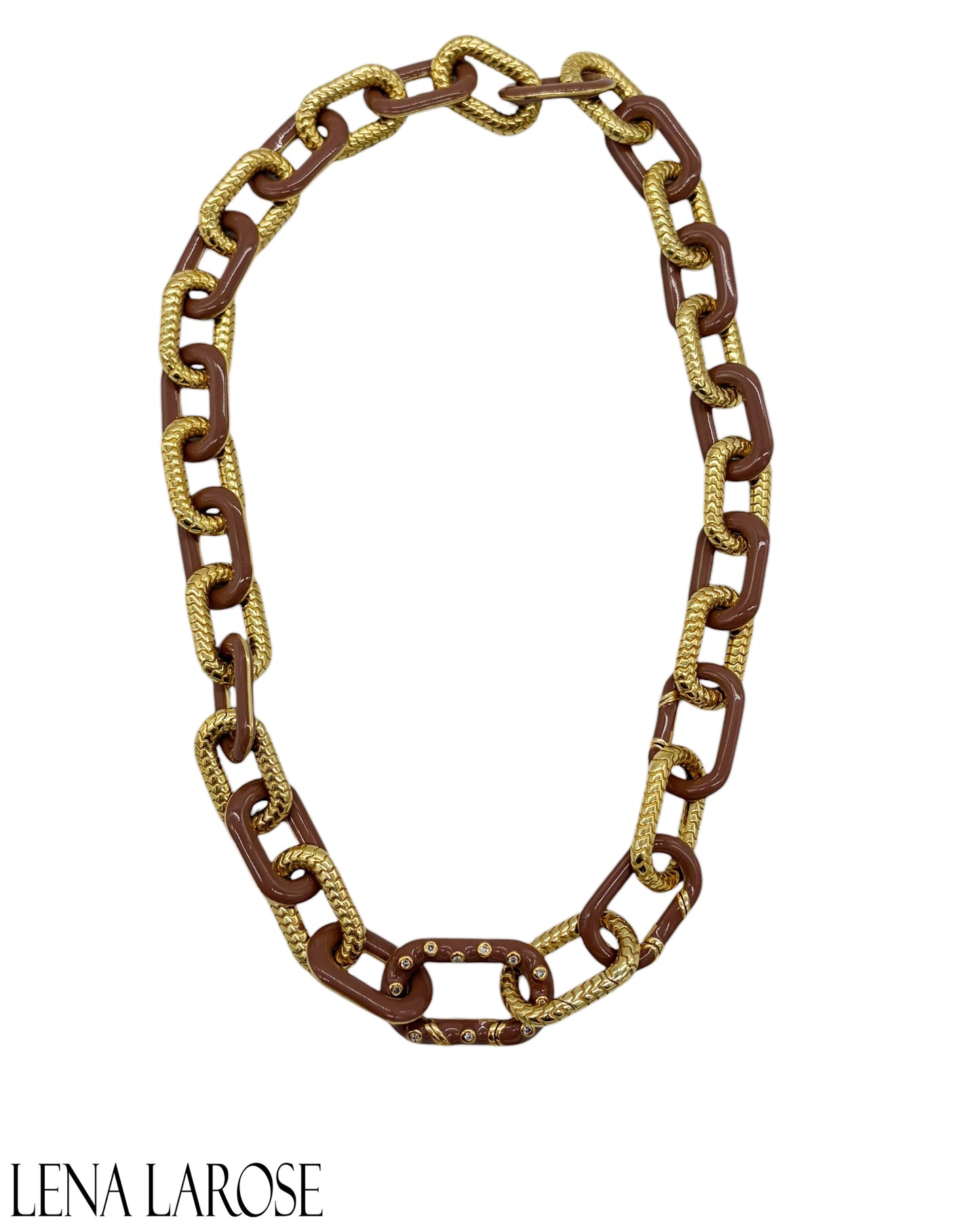 TRUNK-SHOW Royal Nomad Elizabeth Chain Taupe