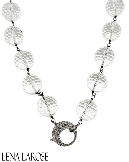 The Woods Fine Jewelry Crystal Quartz Chain, 17.5"