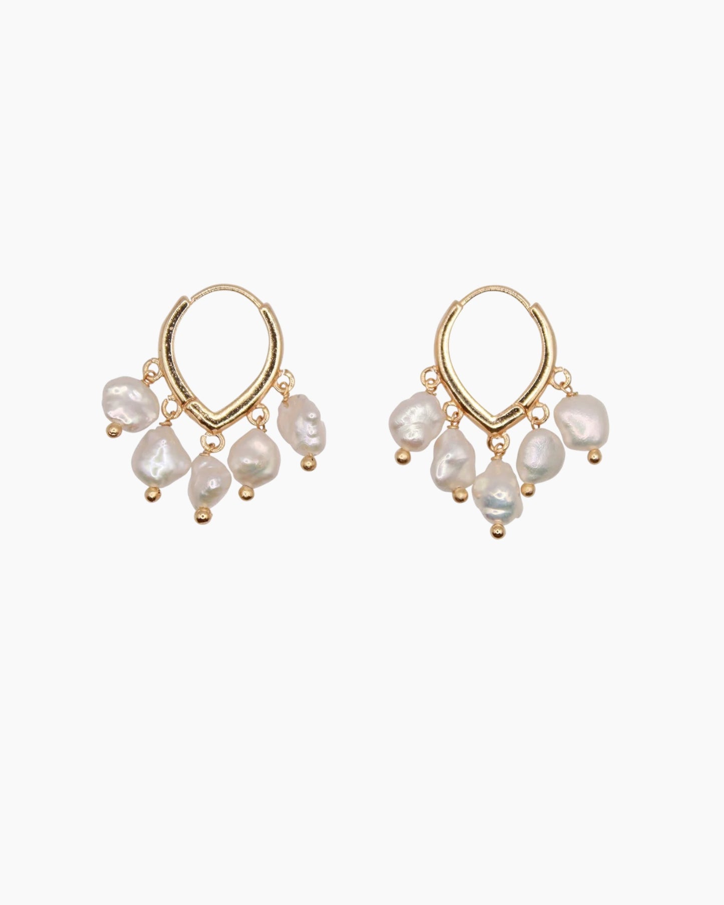 Marcia Moran Kaylin Mother of Pearl Earrings