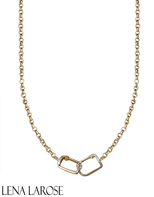 The Woods Fine Jewelry Brass Chain, 24"