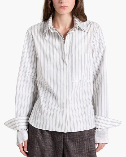 TWP Double Layered Boyfriend Top