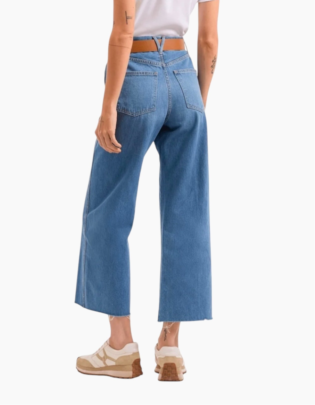 Veronica Beard Taylor Cropped High Rise Jean