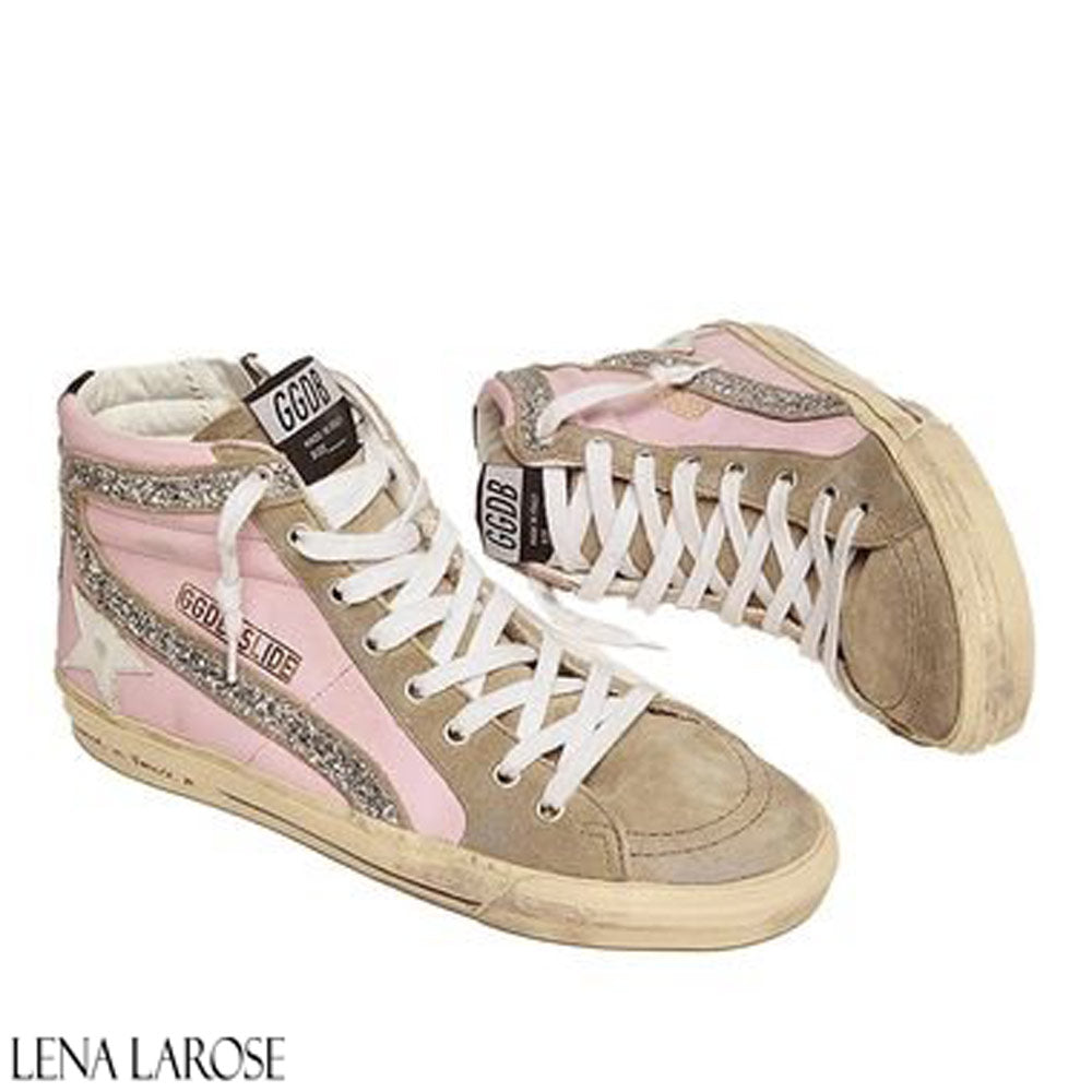 Golden Goose Pink Slide