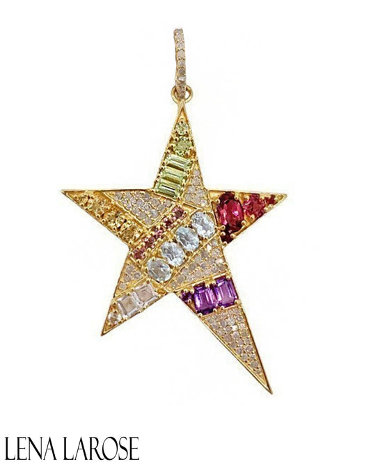 The Woods Fine Jewelry Gem Star Pendant