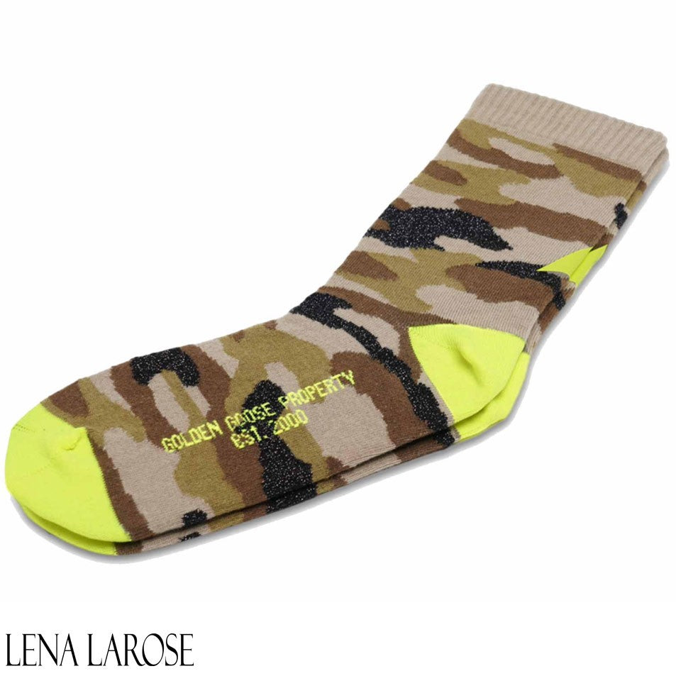 Golden Goose Camo Socks