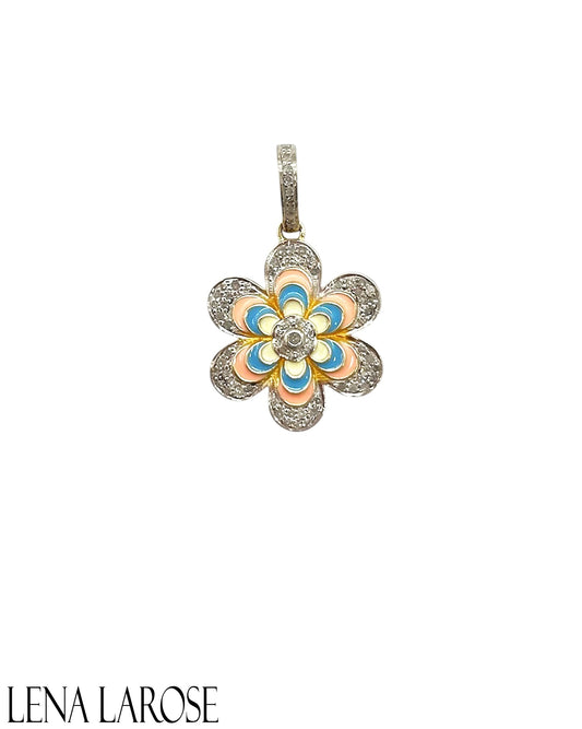 TRUNKSHOW The Woods Fine Jewelry Groovy Flower Charm