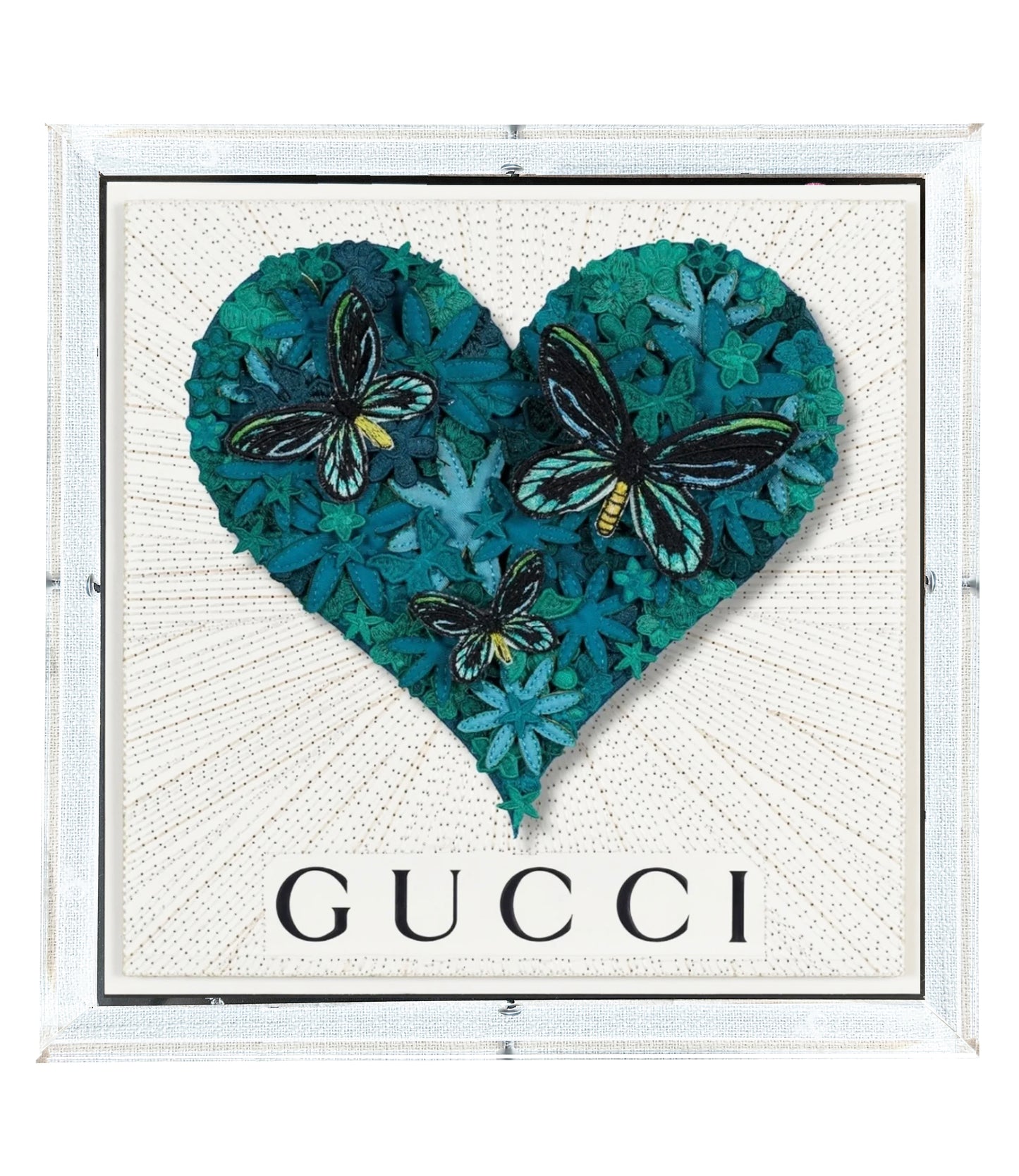 Stephen Wilson White Gypsy Heart 12x12
