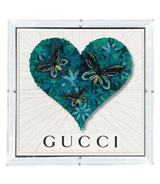 Stephen Wilson White Gypsy Heart 12x12