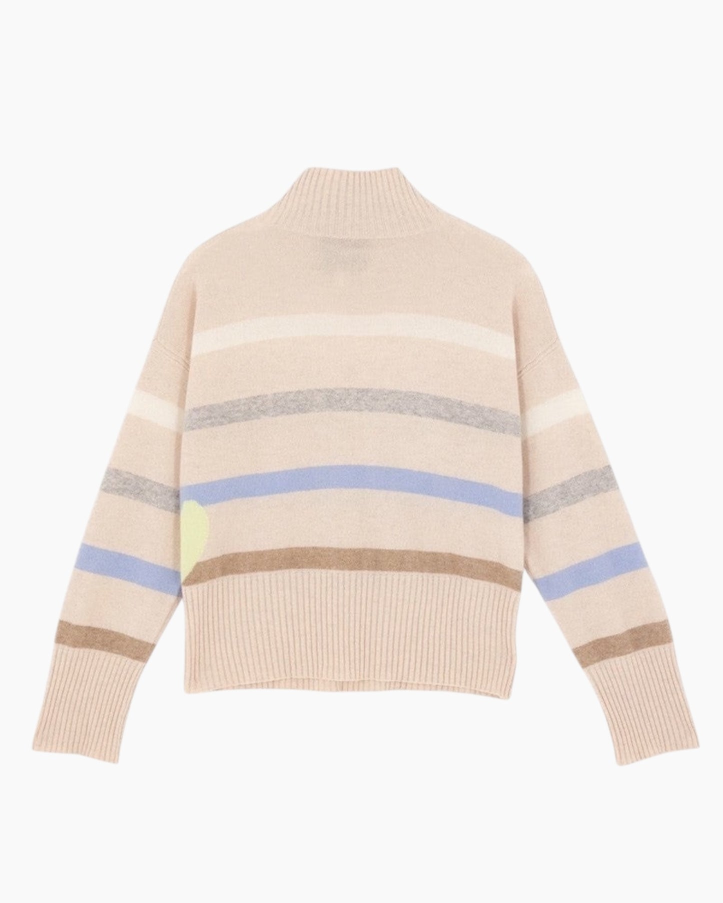 Kerri Rosenthal Marlow Mock Neck Striped