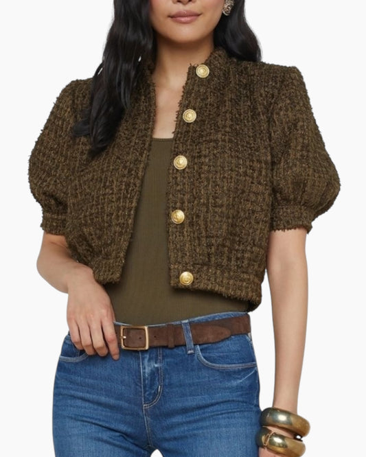 L'Agence Cove Crop Jacket