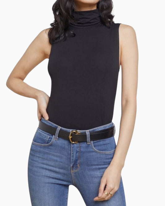 L'Agence Ceci Sleeveless Turtleneck