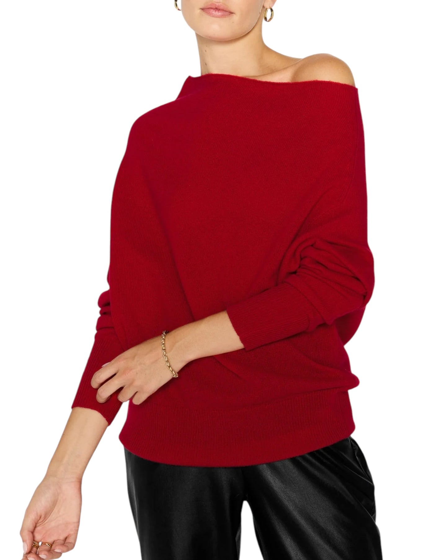 Brochu Walker Lori Off Shoulder Sweater