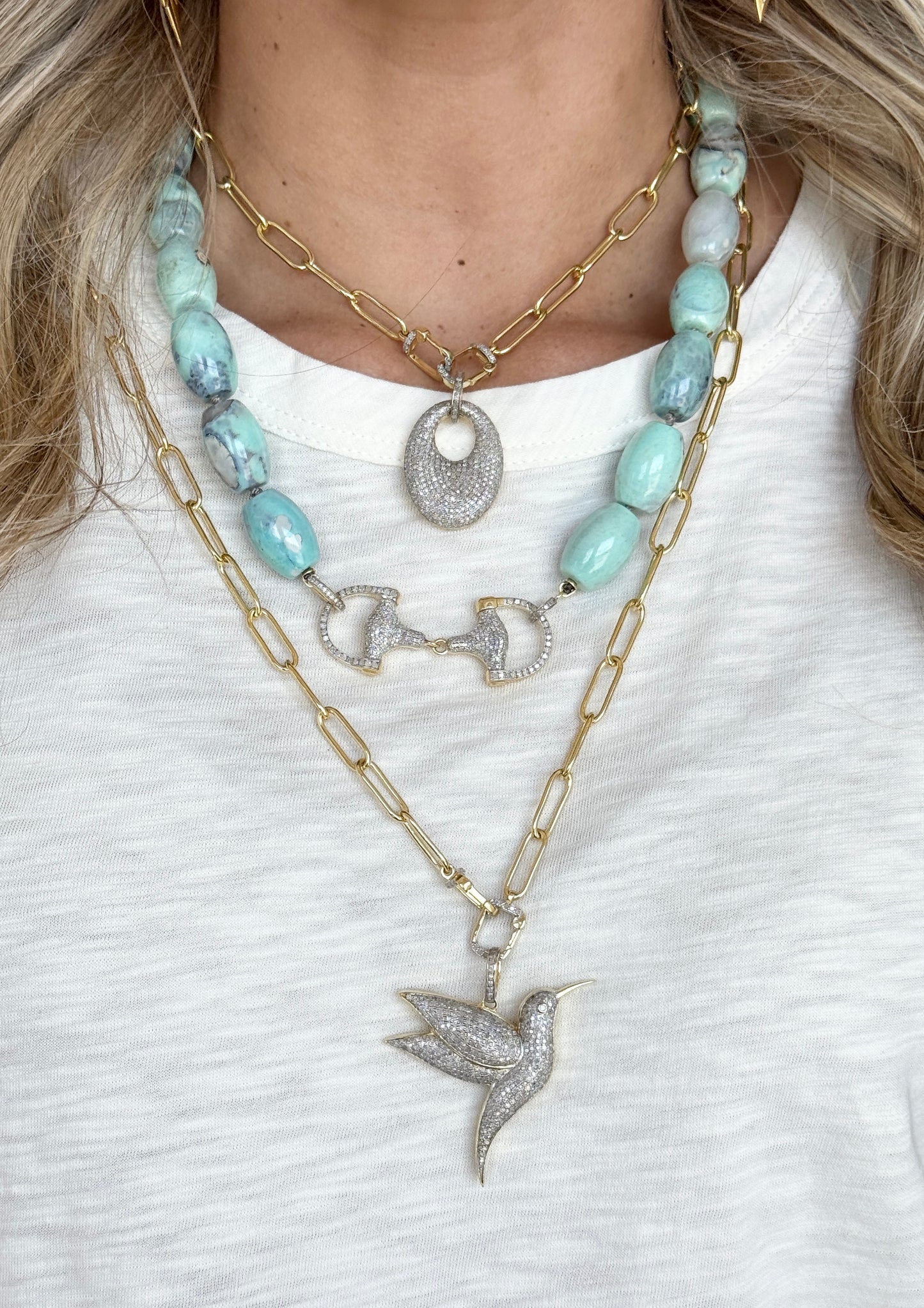 TRUNKSHOW The Woods Diamond Necklace, 20"