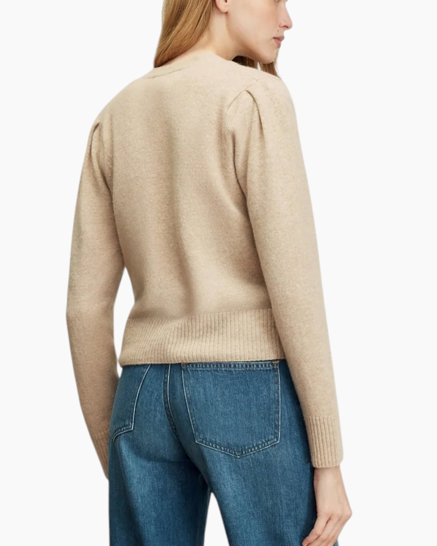 Veronica Beard Solene Cardigan Oat