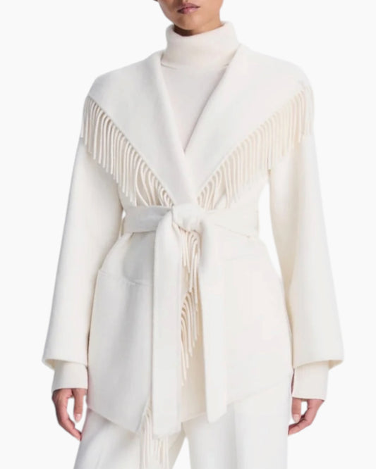 Simkhai Rowen Jacket Ivory