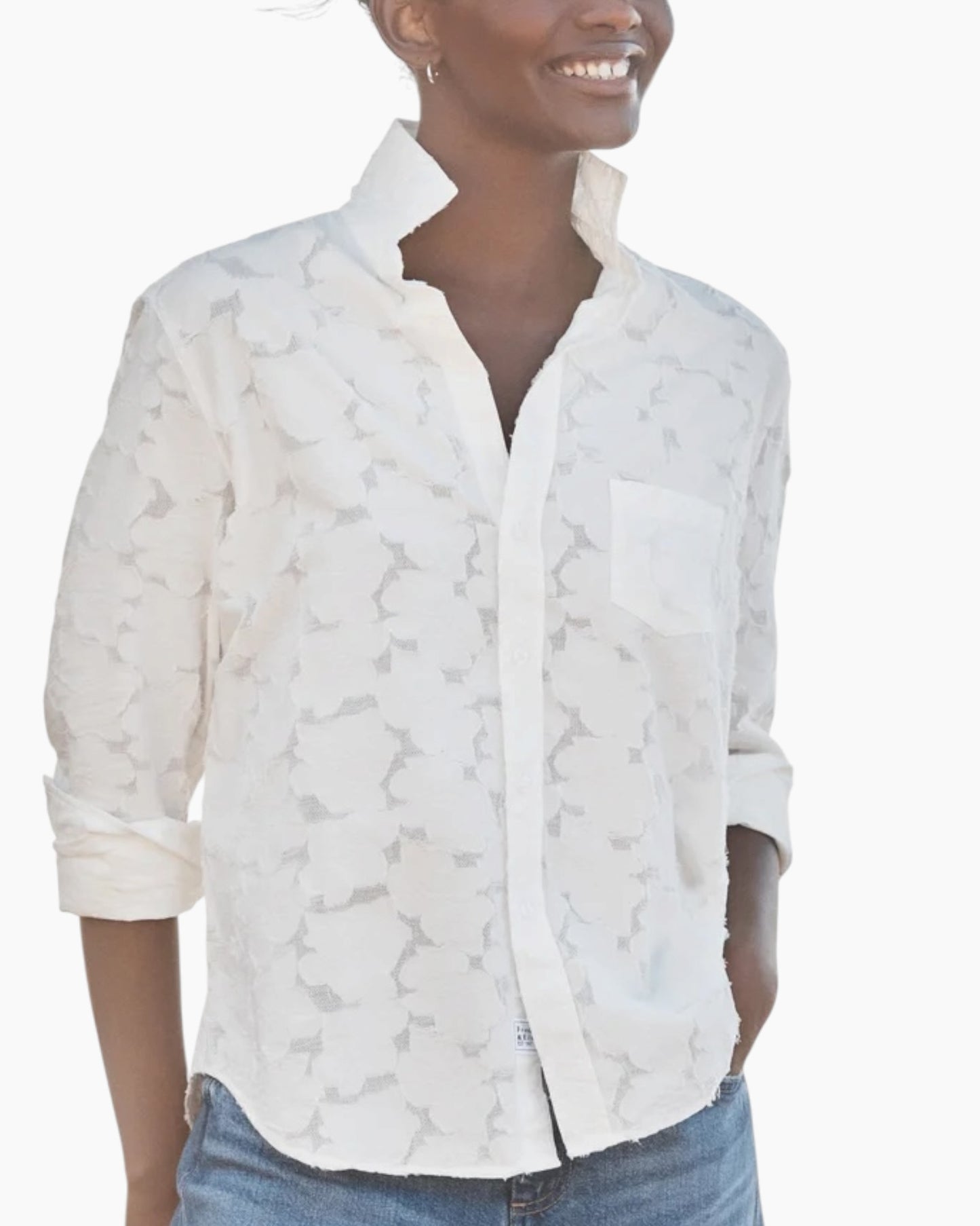 Frank & Eileen Eileen Button Up