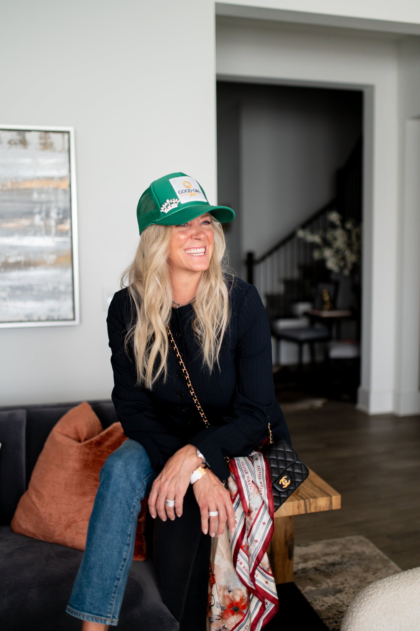 Good Girl Golf Patch Hat