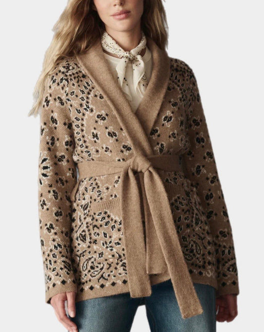The Great Bandana Riding Cardigan