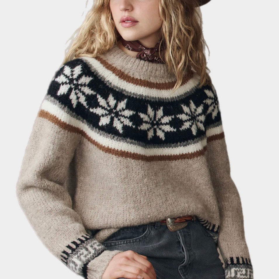 The Great Snowflake Fairisle Pullover