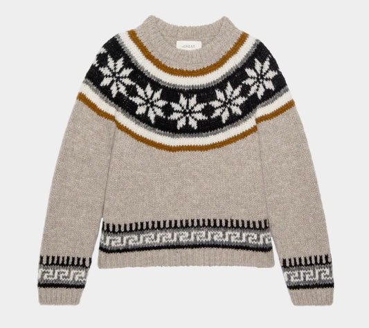 The Great Snowflake Fairisle Pullover