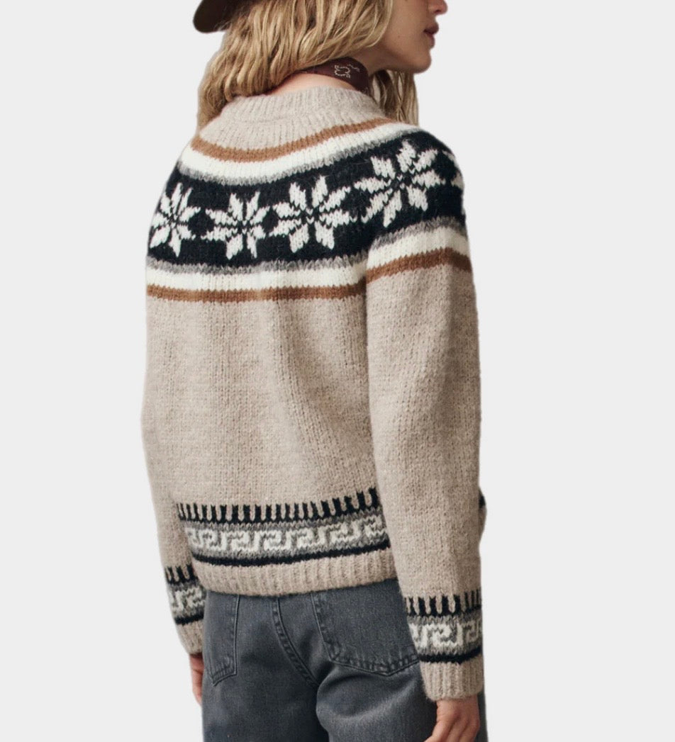 The Great Snowflake Fairisle Pullover