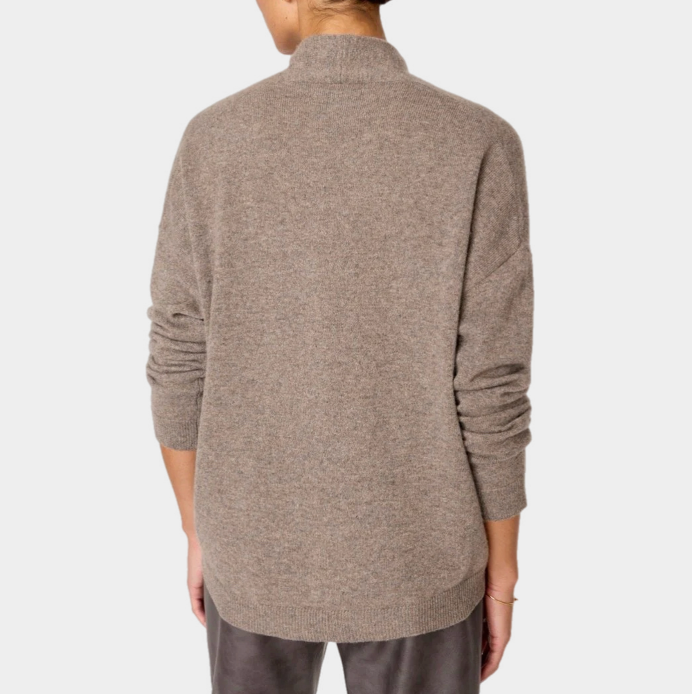 Brochu Walker Siena Wrap Neck Pullover