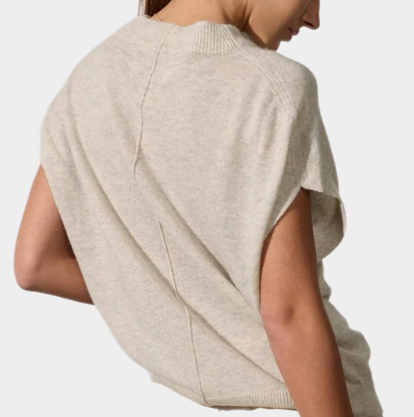 Brochu Walker Morten Funnel Neck Cashmere Top