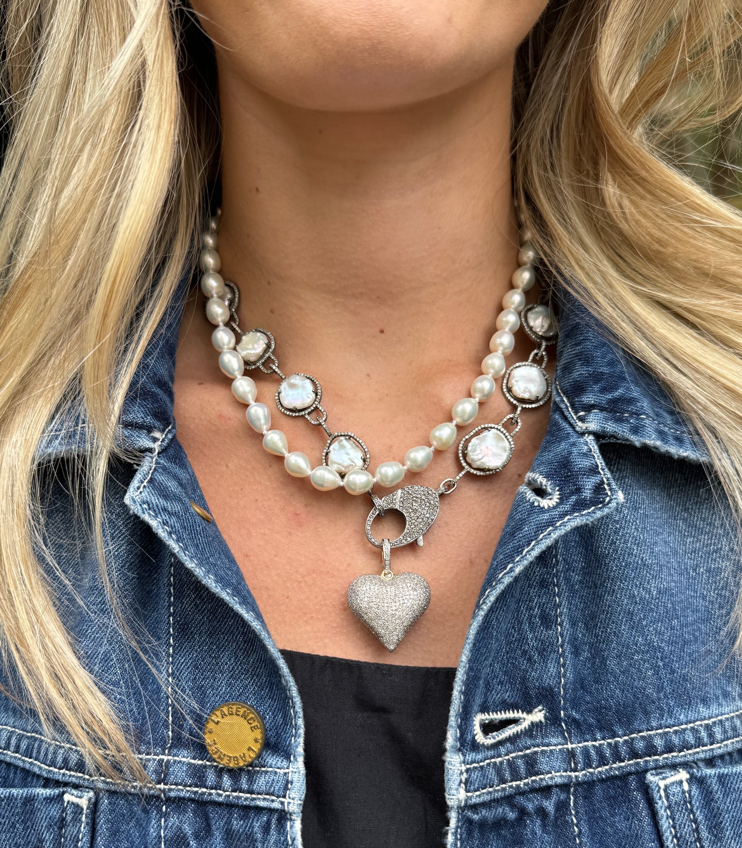 The Woods Freshwater Pearl Coin Necklace
