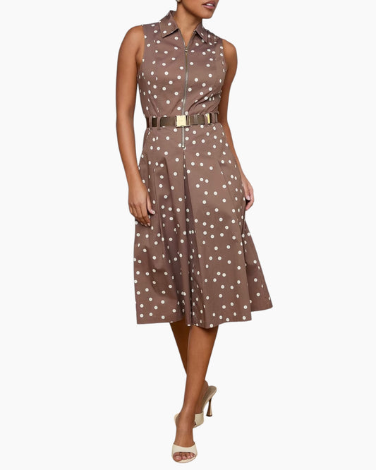 L'agence Kylo Belted Dress