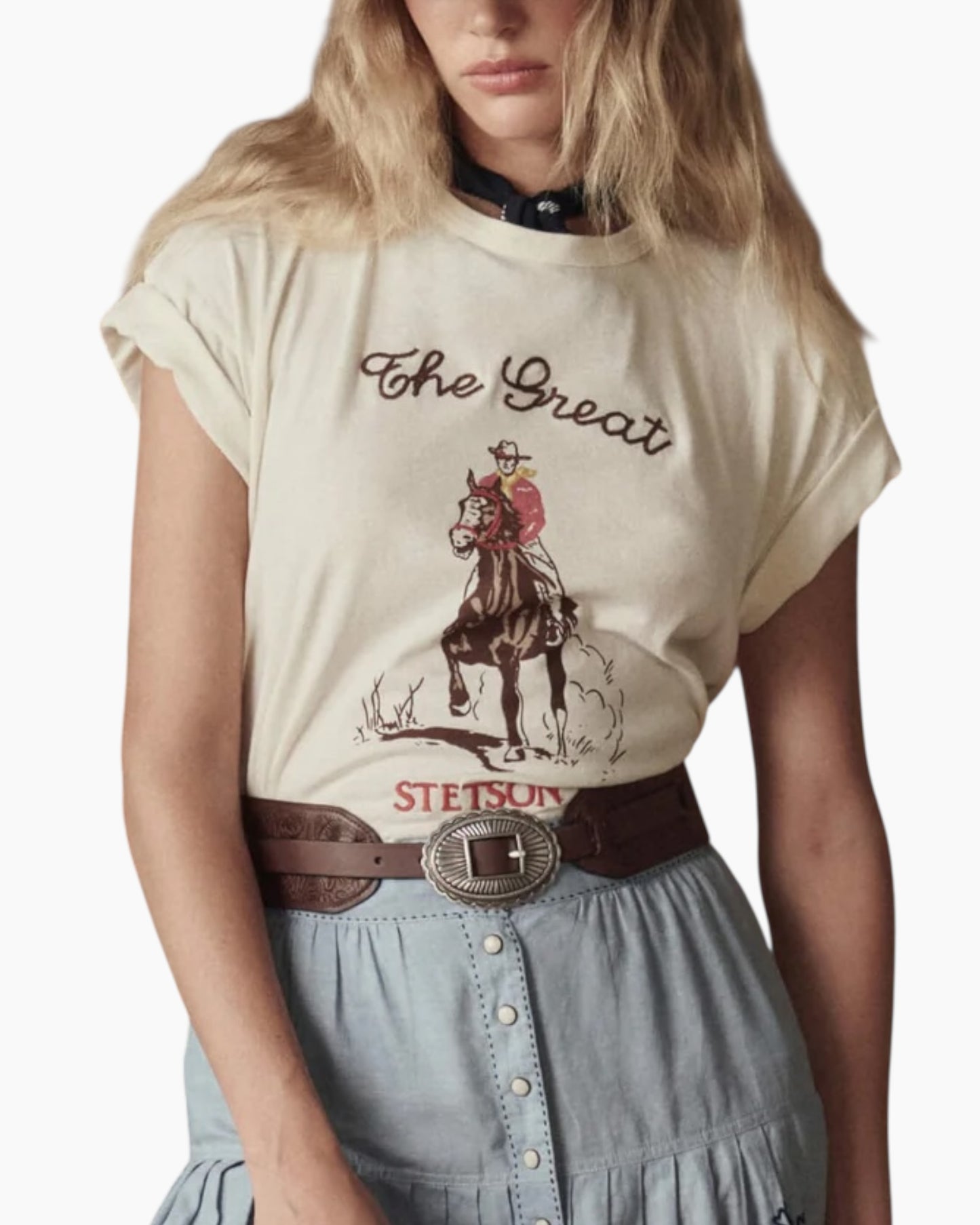 The Great X Stetson Boxy Crew