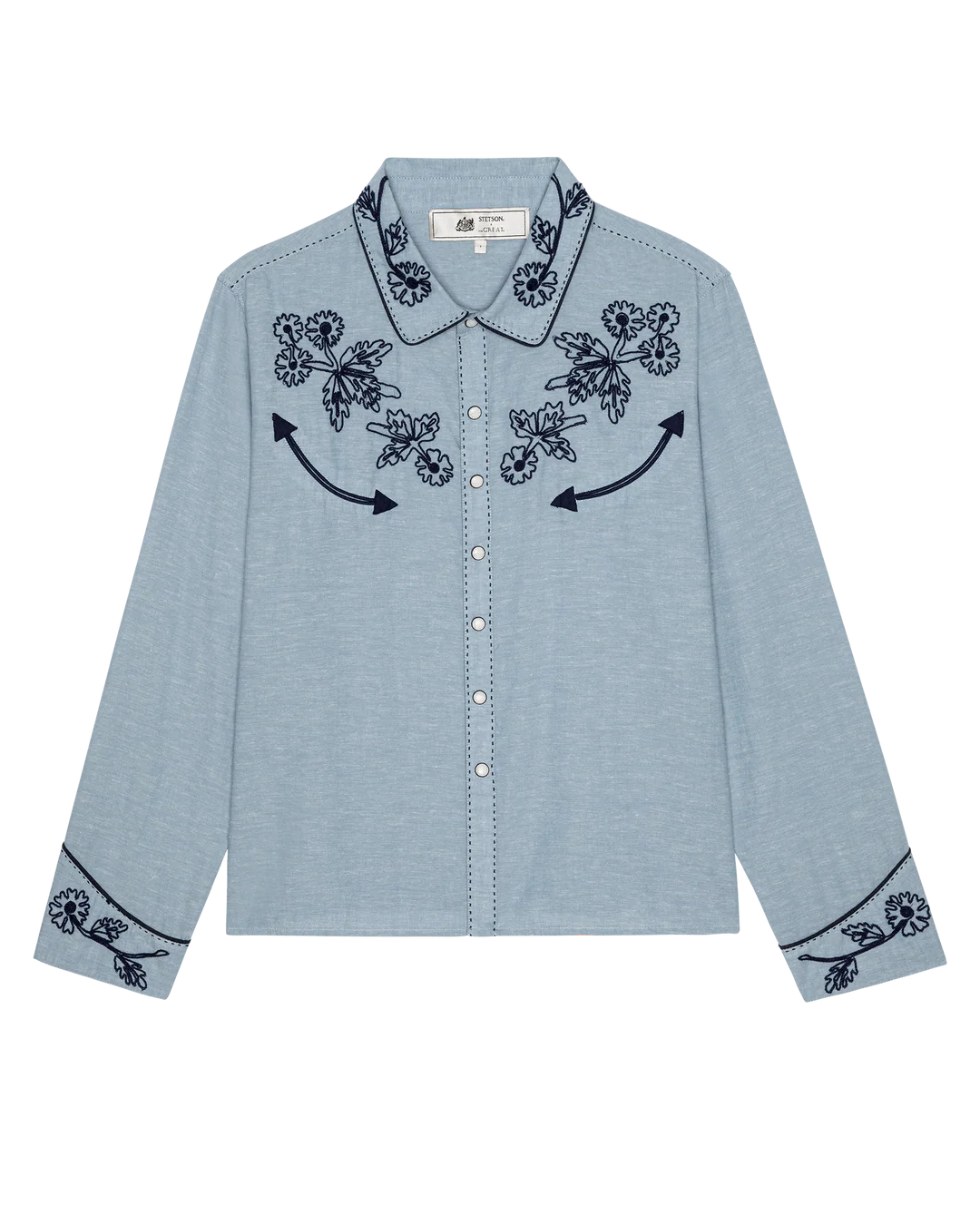 The Great X Stetson Embroidered Western Shirt