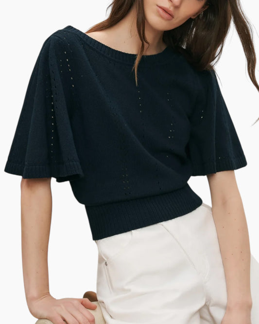 Veronica Beard Rhennan Knit Top