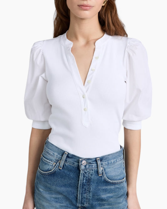 Veronica Beard Coralee Top White