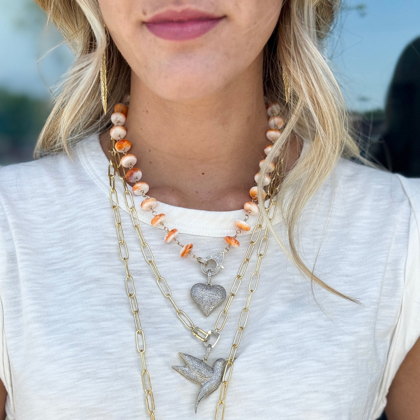 TRUNKSHOW Spiney Oyster Chain 18"