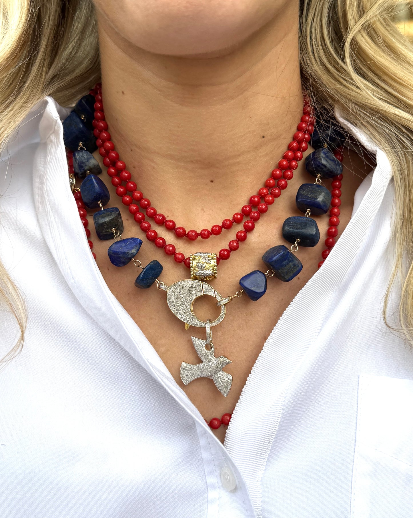 TRUNKSHOW The Woods Fine Jewelry Dove Pendant