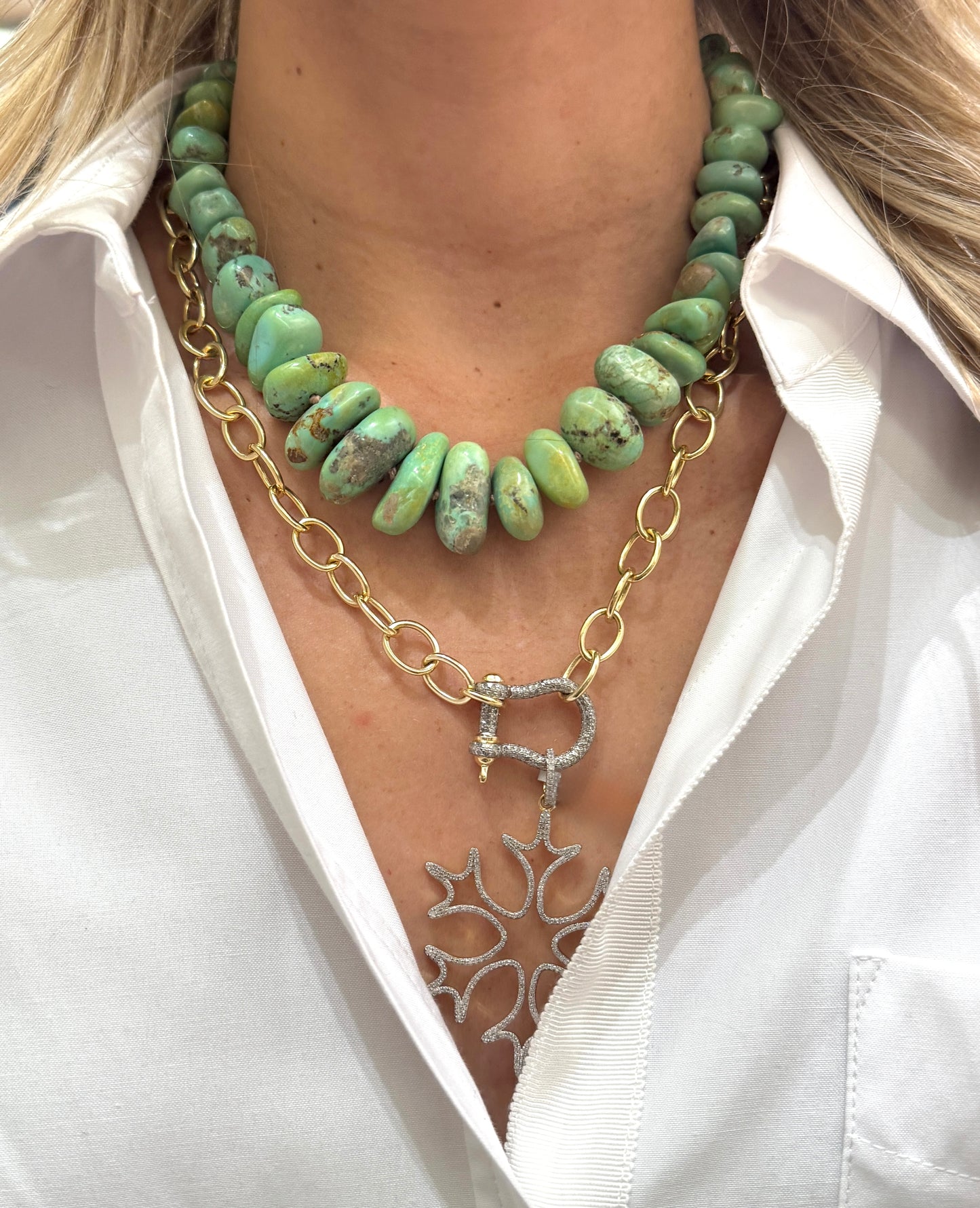 TRUNKSHOW The Woods Fine Jewelry Snowflake Pendant