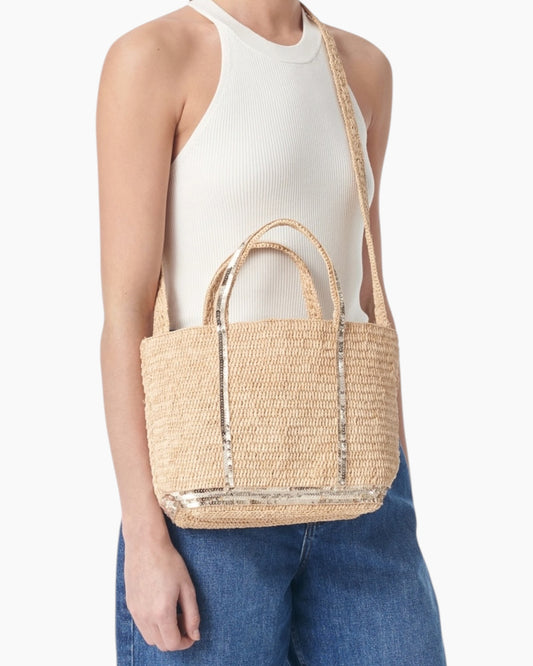 Vanessa Bruno Raffia Cabas Tote S