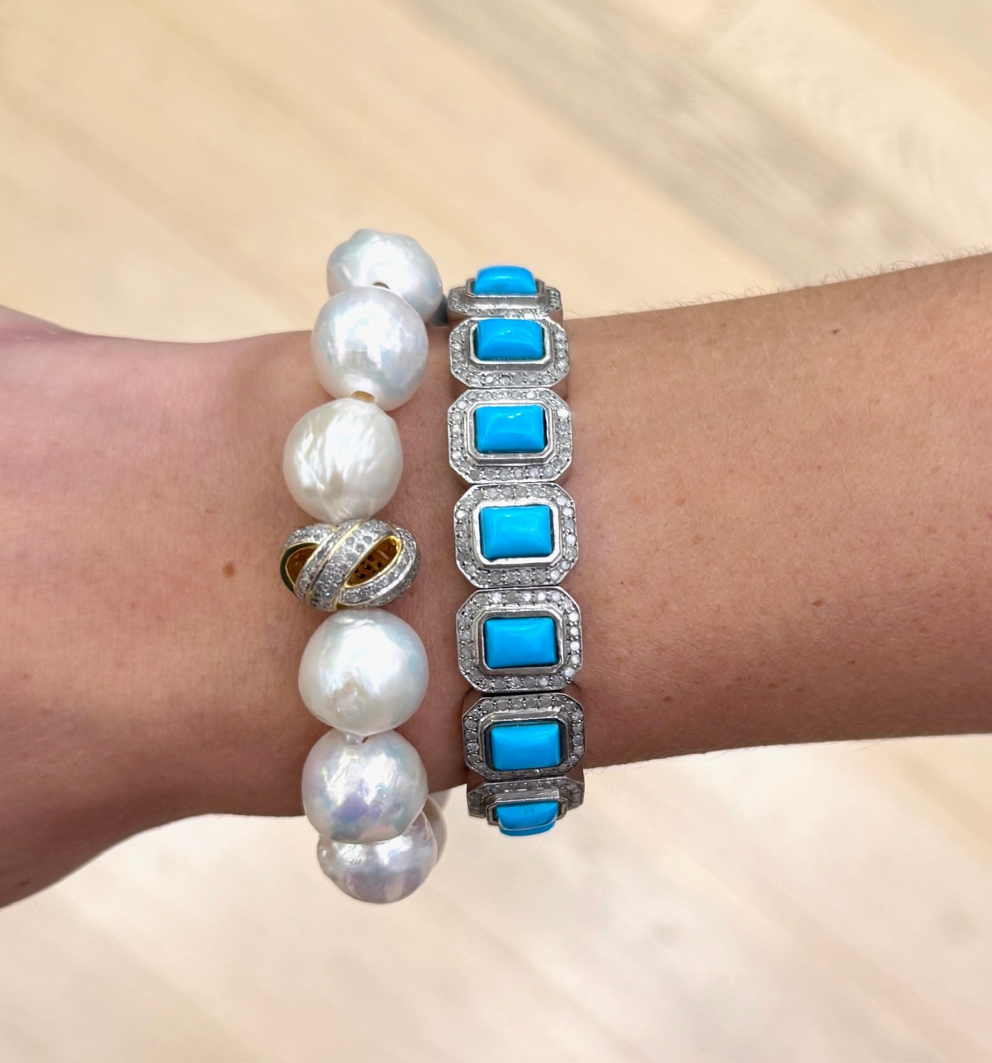 TRUNKSHOW The Woods Fine Jewelry Turquoise Cuff