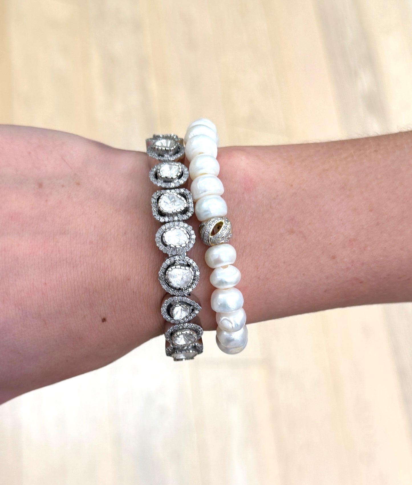 TRUNKSHOW The Woods Fine Jewelry Rose Cut Cuff