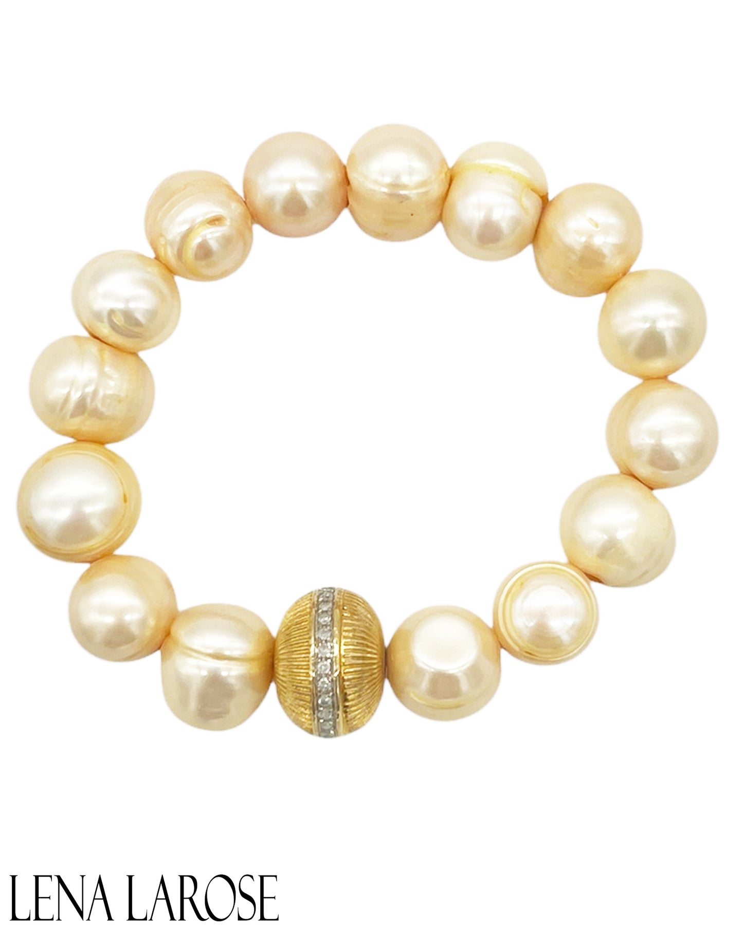 The Woods Champagne Pearl Bracelet