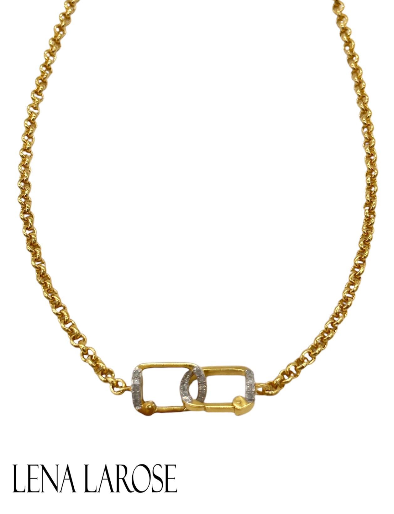 The Woods Fine Jewelry Brass Chain 17"