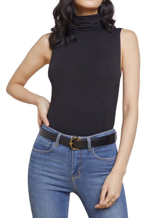 L'Agence Ceci Sleeveless Turtleneck