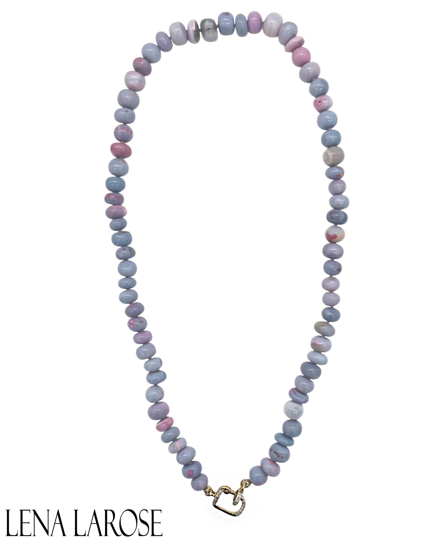 The Woods Lavendar Opal Chain 17.25"