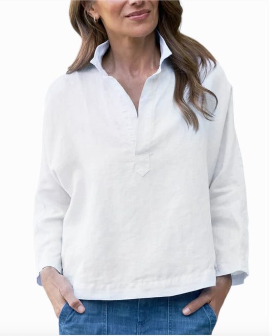 Frank & Eileen Gabi Linen Shirt