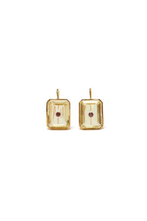 Lizzie Fortunato Tile Earrings