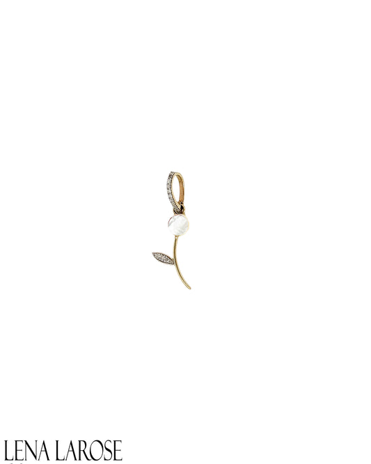TRUNK-SHOW The Woods Pave MOP Flower Charm