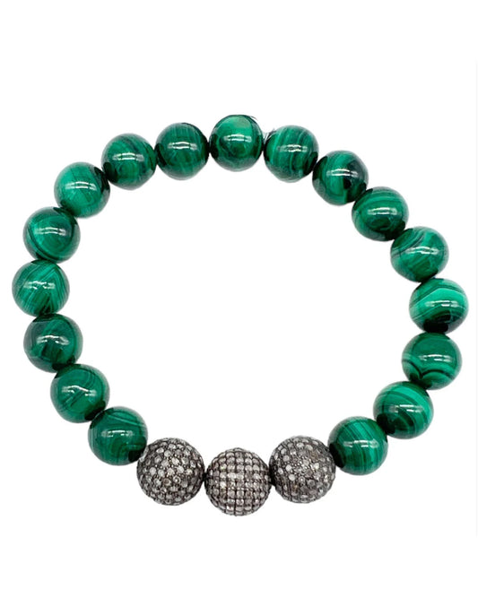 Sample Sale Malachite Bracelet