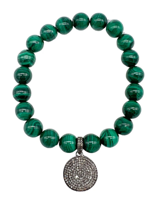 Sample Sale Malachite Bracelet