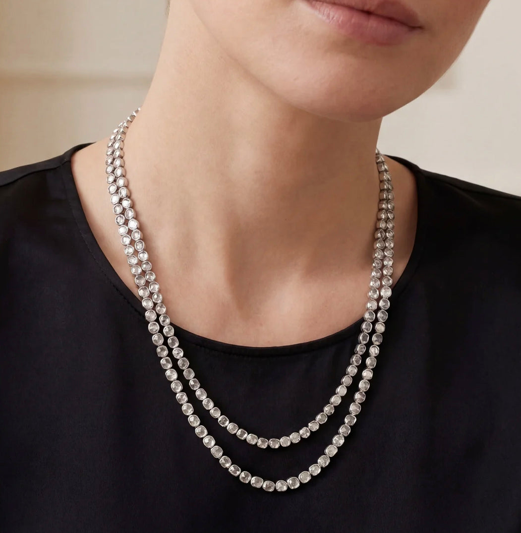 TRUNK-SHOW The Woods Rose Cut Diamond Necklace