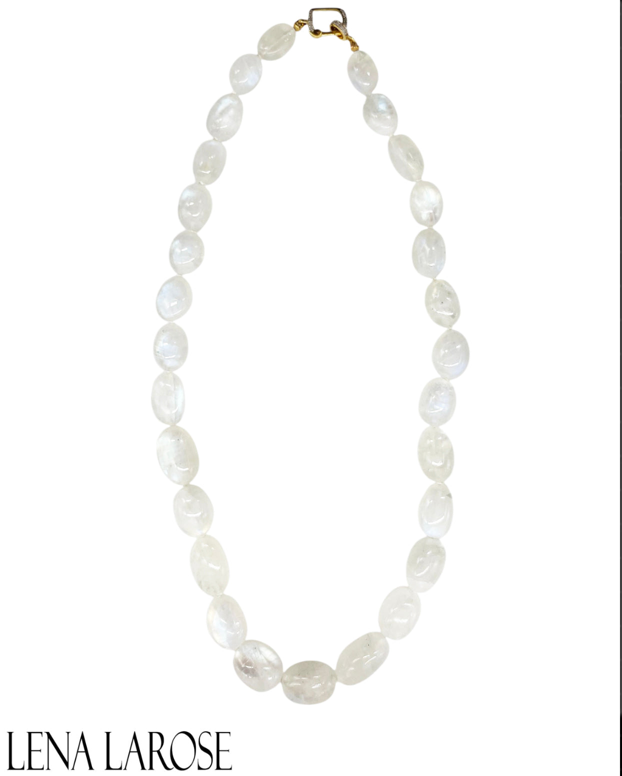 TRUNKSHOW The Woods Moonstone Chain 19"